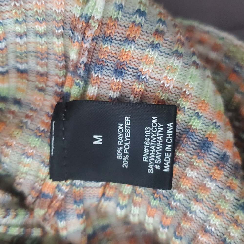 Say What? Multicolor Knit Mini Dress - Picture 6 of 6